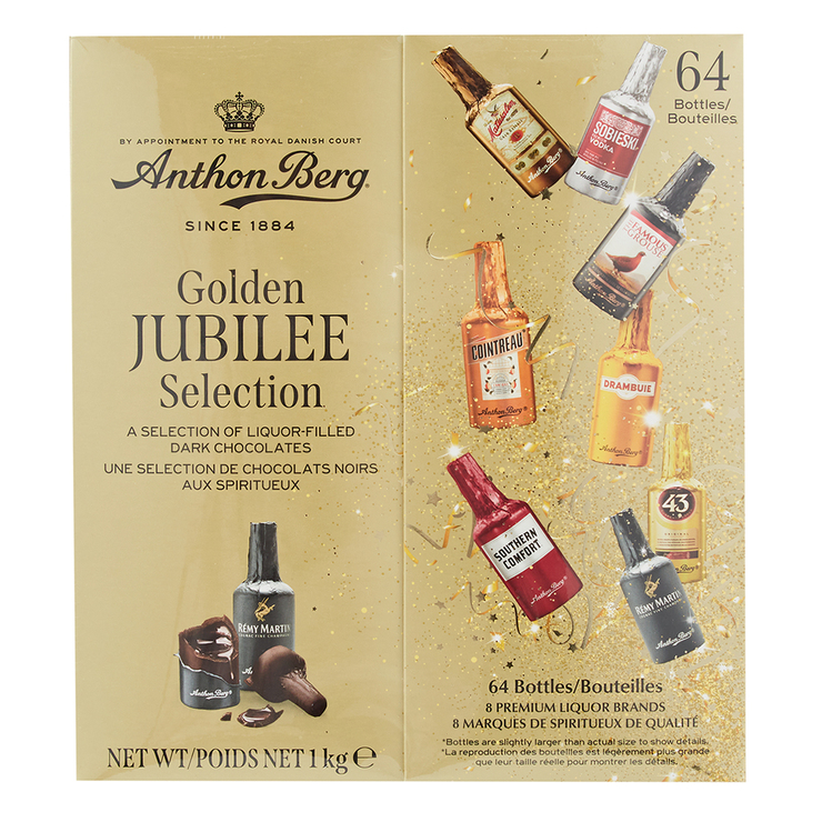 Anthon Berg 混合口味酒心 巧克力制品 (8种酒) 1kg